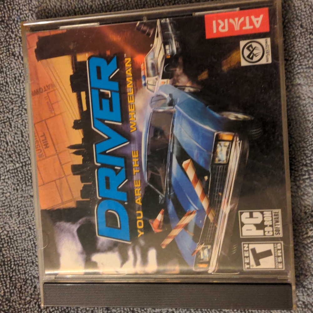 Driver: You Are The Wheelman (PC, 1999) CD-ROM Windows Video Game